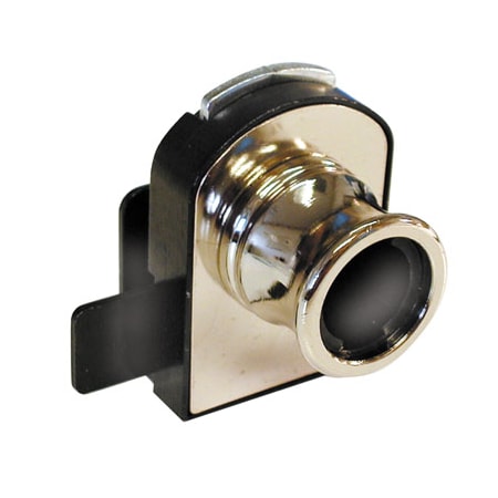 Compx Timberline Timberline Double Glass Door Lock Body Non-Bore Nickel Finish CB-371